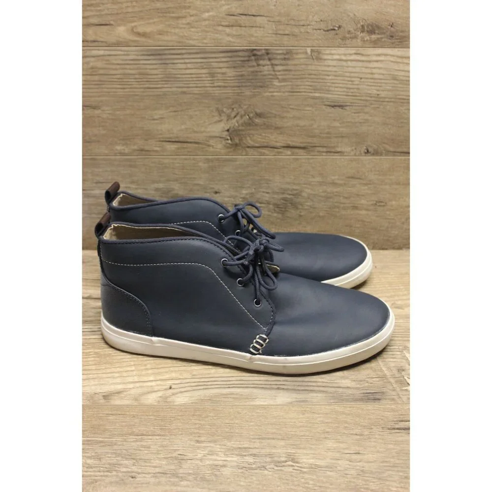 Goodfellow Co men's Louie navy blue chukka boots ankle‎ sneakers